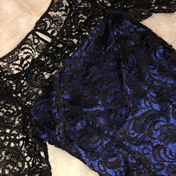 Laundry by Shelli Segal black Lace Cocktail Dress - Picture 6 of 8